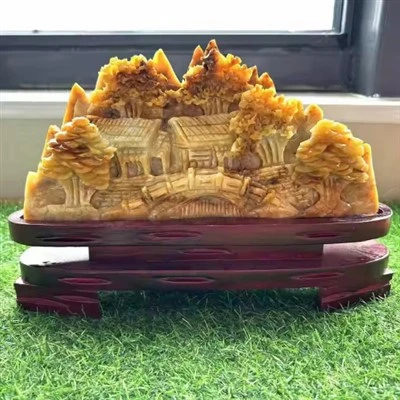 लैंडस्केप जेड नक्काशी